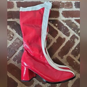 Female Captain America or Wonder Woman boots.